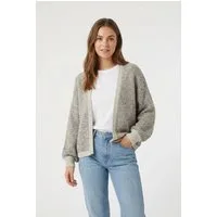 Vero Moda Strickjacke VMLOVELY LS OPEN CARDIGAN mit Wolle und Stretch