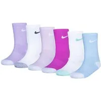 Nike Sportswear Socken NHN 6PK NIKE SMILEY CREW (6-Paar) Sechs Paar, Kindersocken, mit lächelnden Gesichtern an den Fersen