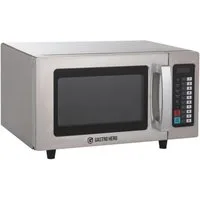 GastroHero Mikrowelle Mikrowelle 1000 W Edelstahl Gastro Mikrowellengerät Küche