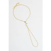 So CHIC... Armbandage Mystic 18K vergoldetes Silberarmband