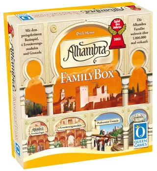 Queen Games 6035 - Alhambra-Family Box - Spiel des Jahres 2003