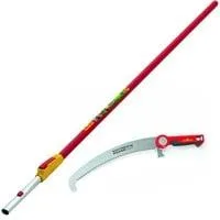 Astsäge Power Cut Saw Pro 370 + Vario-Stiel ZM-V 4 Set, multi-star rot/silber, PCSPRO 370/ZM-V4