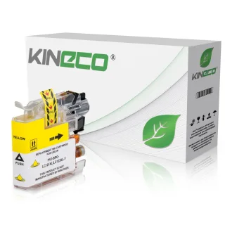 Tintenpatrone kompatibel zu Brother LC-121Y LC-123Y XL Yellow