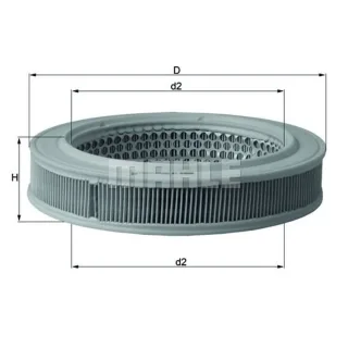 Mahle Luftfilter Kia Pride Mazda 121 1,3