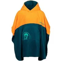 TROLLKIDS Badeponcho Kids Kvalvika Surf Poncho, Midilänge, 100% polyester