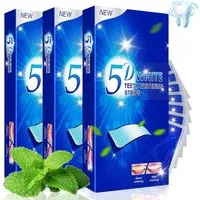P-Beauty Cosmetic Accessories White Stripes Zahnweiß Zahnaufhellungstreifen Weiße Zähne Bleaching 5D, Bleaching