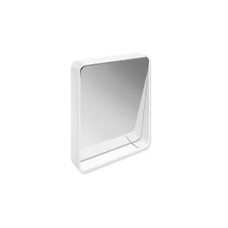 Hewi System 800 Kippspiegel 800.01.10160DX pulverbeschichtet, weiß tiefmatt, 580x680 mm