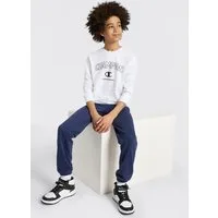 Champion Jogginganzug Graphic Terry Crewneck Sweatsuit (2-tlg), für Kinder geeignet, zweiteiliges Set mit 2 Teilen, bequeme Passform
