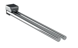 emco trend Handtuchhalter schwenkbar2-armig, 350mm, chrom,025000135 025000135