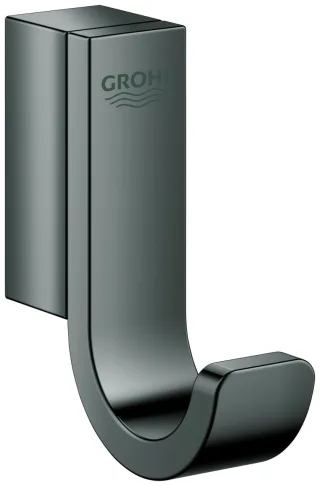 GROHE Bademantelhaken Selection 41039 einfach hard graphite, 41039A00 41039A00