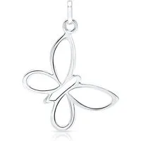 Unique Kettenanhänger Filigraner Schmetterling in Silber SP0711