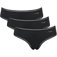 sloggi Hipster GO Crush (3er Pack) mit Spitzendetails, Multipack