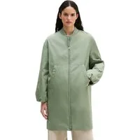Marc O'Polo Langmantel im Aviator-Stil regular aus recyceltem Polyester-Twill