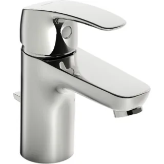 Hansa Hansapinto Waschtischarmatur 45042283 mit Ablaufgarnitur, Ausladung 107 mm, chrom