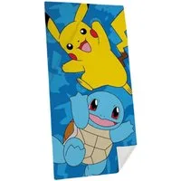 POKÉMON Badetücher Pokémon Kinderhandtuch Strandtuch Poolhandtuch, 70x140cm, 100% Baumwolle (1-St)