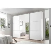 STAUD Schwebetürenschrank Includo, Made in Germany Mit Spiegeltüre und vier verschiedenen Ausstattungsvarianten