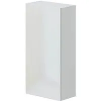 FORES HABITAT Hängeschrank 1 Tür, 2 Böden, in Weiß glänzend - 30x60x16 (BxHxT)