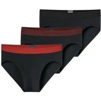 Schiesser Rioslip 95/5 Multipacks (3er Pack) mit sportlichem Logo-Webgummibund