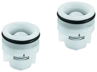 Grohe Rückflussverhinderer 43432 für 43431 chrom 2 Stück, 4343200M 4343200M