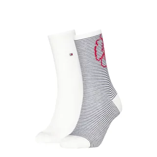 Tommy Hilfiger Socken "TH WOMEN SOCK 2P FLOWER STRIPE" 2 Paar