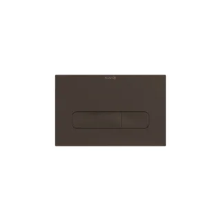 KLUDI UNIFIX Betätigungsplatte 236 x 152 mm Brushed Gunmetal 30PP01N2
