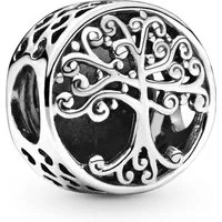 Pandora Kettenanhänger Pandora Offen gearbeitetes familiäre Wurzeln Charm 797590 Anhänger