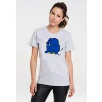 LOGOSHIRT T-Shirt Sendung mit der Maus - Elefant mit coolem Print