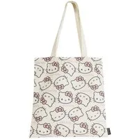 Cerda Tragetasche Hello Kitty Shopping Bag Tragetasche Baumwoll-Mix wiederverwendbar