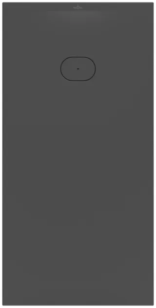 Villeroy & Boch Rechteckige Duschwannen Ecora UDA1680 ERA2SV 1600x800x45mm Rechteck Anthracite, UDA1 UDA1680ERA2SV1S