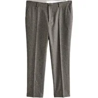 Next Anzughose Slim Fit Anzughose mit Fischgrätstreifen (1-tlg)