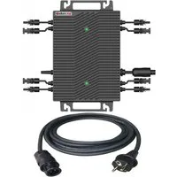 Paket.ag Wechselrichter Paket.ag HSEU-2000D + Schuko Kable 5 Meter, Wifi, App, (1 St)