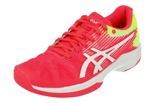 Asics Solution Speed Ff Indoor Damen Tennisschuhe Rosa Trainer