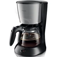 Philips Filterkaffeemaschine HD7462/20 Daily Collection, 1,2l Kaffeekanne, Papierfilter 1x4, Aroma-Twister, Tropfstopp, Abschaltautomatik, Schwarz