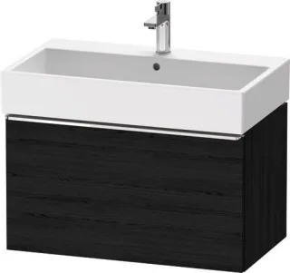 Duravit D-Neo Waschtischunterbau wandhängend Eiche Schwarz Matt 784x442x440 mm - DE4273010160000 DE4273010160000
