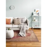 benuta Teppich Stay, rechteckig, Höhe: 5 mm, Wolle, Teppich Wohnzimmer, Schlafzimmer, Esszimmer, Flur, Hygge & Cozy