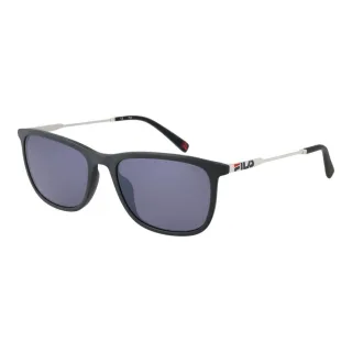 Graue Edelstahl-Sonnenbrille