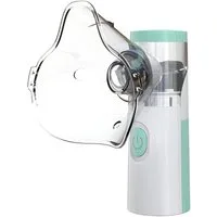 POPOLIC Inhalator Mini-Inhalator,Handgehaltener Mesh-Inhalator,automatische Inhalatoren, für Erwachsene und Kinder, Mini-Ultraschall-Luftbefeuchter für zu Hause und unterwegs 1-tlg., Mesh-Inhalatoren mit Masken und Mundstücken, geräuscharmes Verneble