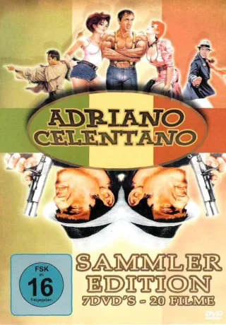 Adriano Celentano - DVD BOX mit 20 seiner populärsten Filme