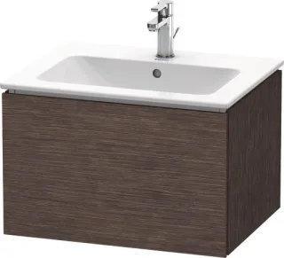 Duravit L-Cube Waschtischunterbau wandhängend Eiche dunkel gebürstet Matt 620x481x400 mm - LC6140072 LC614007272