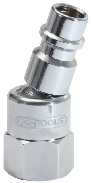 KS Tools 1-4'' Metall-Kugelgelenk-Stecknippel, 46mm - 515.3394