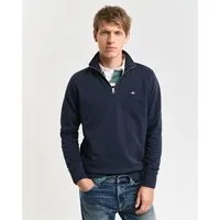 Gant Sweatshirt REG SHIELD HALF ZIP SWEAT mit Logostickerei auf der Brust