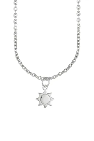 cai Anhänger mit Kette 925 Sterling Silber rhodiniert Sonne