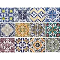 OTTO home Fliesenaufkleber Ornamente (12 St), Stickerfliesen, selbstklebend, Sticker, 12er Set