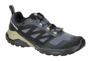 Salomon X-ADVENTURE GTX 475260 Herren Sportschuhe blau/grisaille/slate green ...