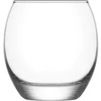 LAV Gläser-Set Empire Wassergläser - 6er Set, 405 ml, transparent, modernes Design, 6-tlg., Glas, 6-teilig, 405 ml