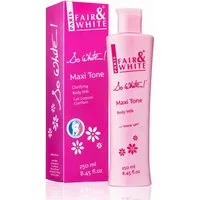 Fair & White Paris Körperlotion Fair & White So White Maxi tone Body Milk 250ml