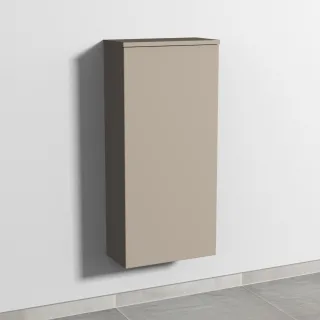 Sanipa 3way Mittelschrank mit 1 Tür, Sandgrau-Matt, SF17167 SF17167