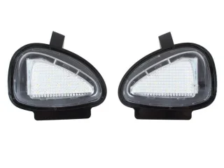 2x LED Umfeldbeleuchtung Spiegel 18 SMD für VW Sharan II 7N / Seat Alhambra II