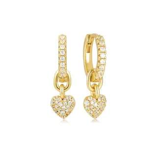 Sif Jakobs Jewellery Creolen SJ-E72352-CZ-YG