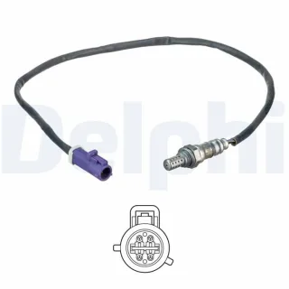 Delphi Lambdasonde nach Katalysator Ford Fiesta Fusion ES20508-12B1